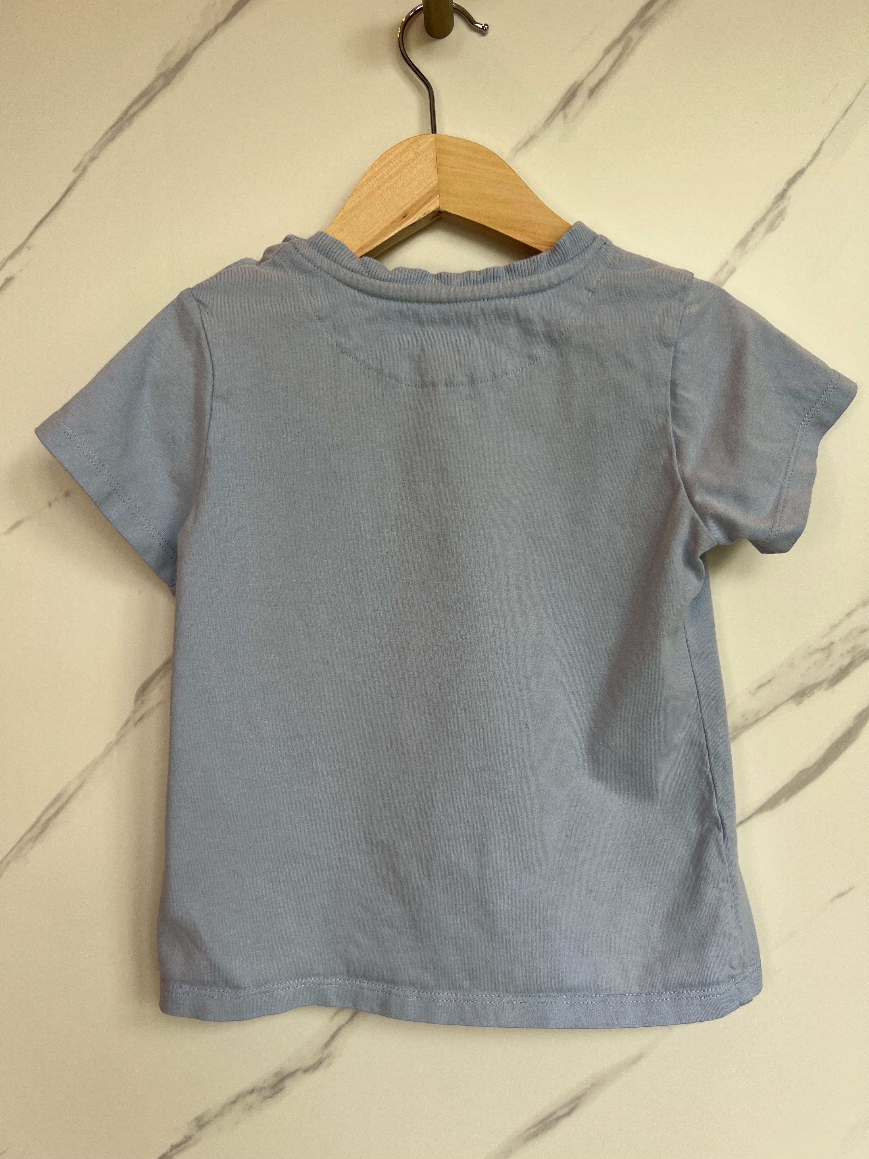 John Lewis Pale Blue T-Shirt Age 3-4 Years