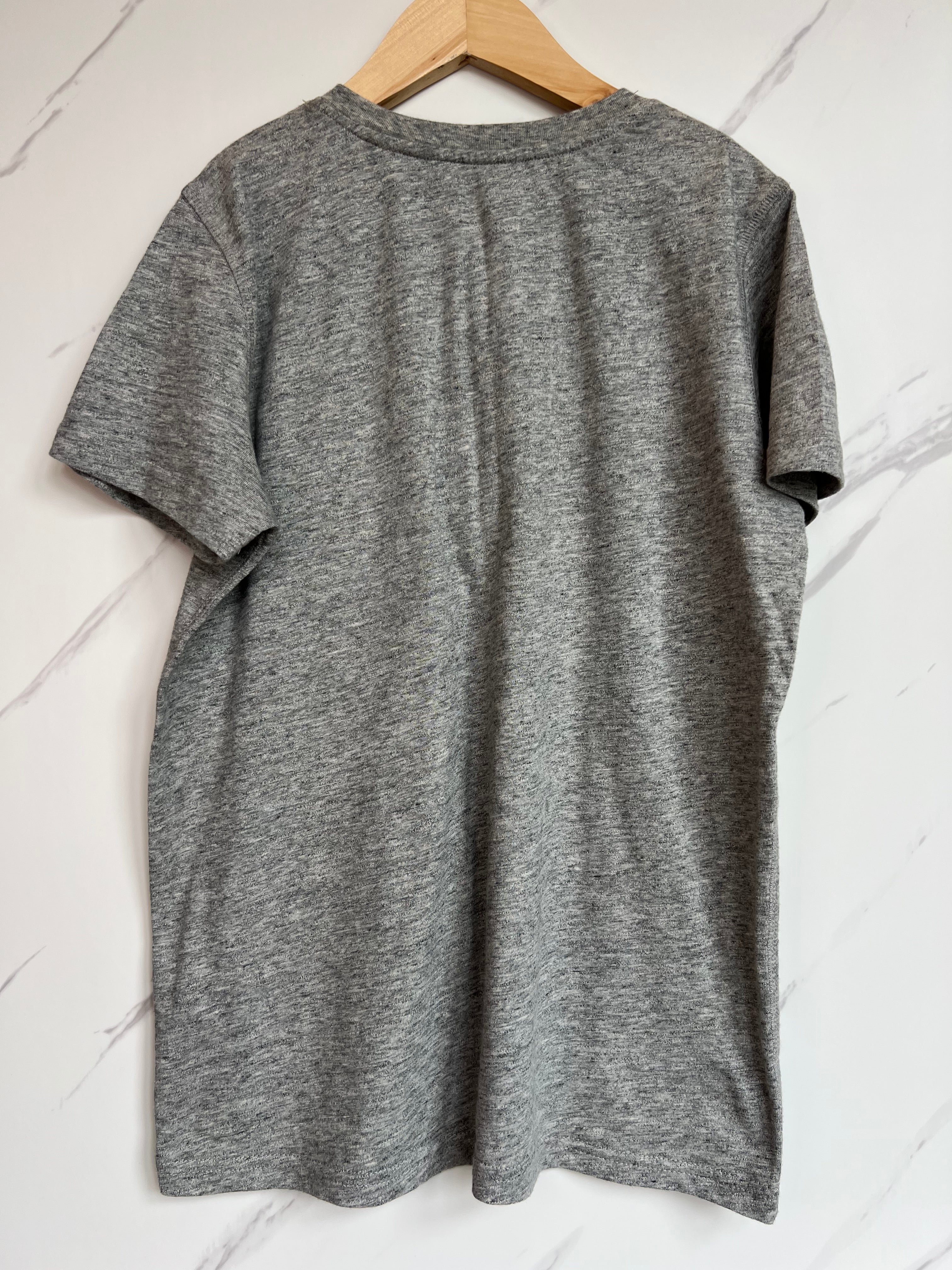 Boden Grey Button T-Shirt Age 11-12 Years