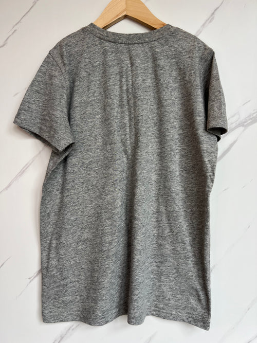 Boden Grey Button T-Shirt Age 11-12 Years