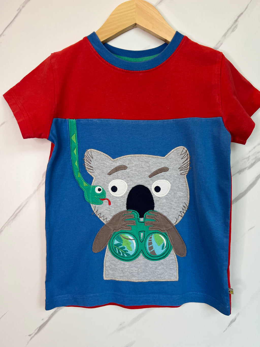 Frugi Koala Explorer T-Shirt Age 5-6 Years