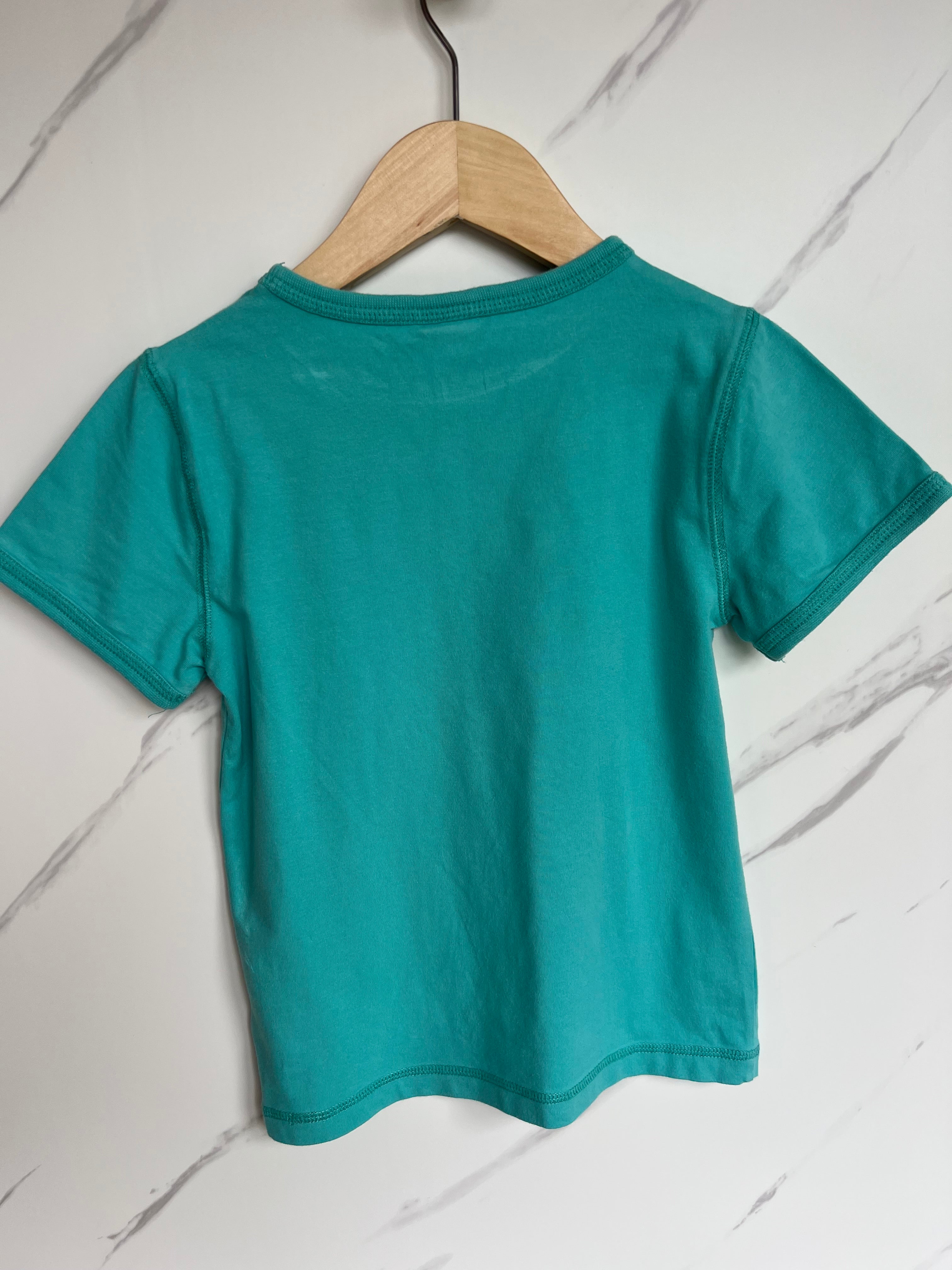 Maxomorra Turquoise T-Shirt Age 5-6 Years