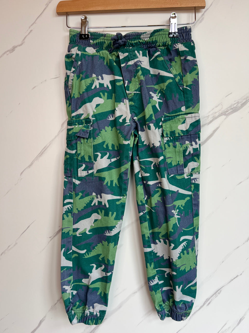 Kite Green Dino Trousers Age 7-8 Years