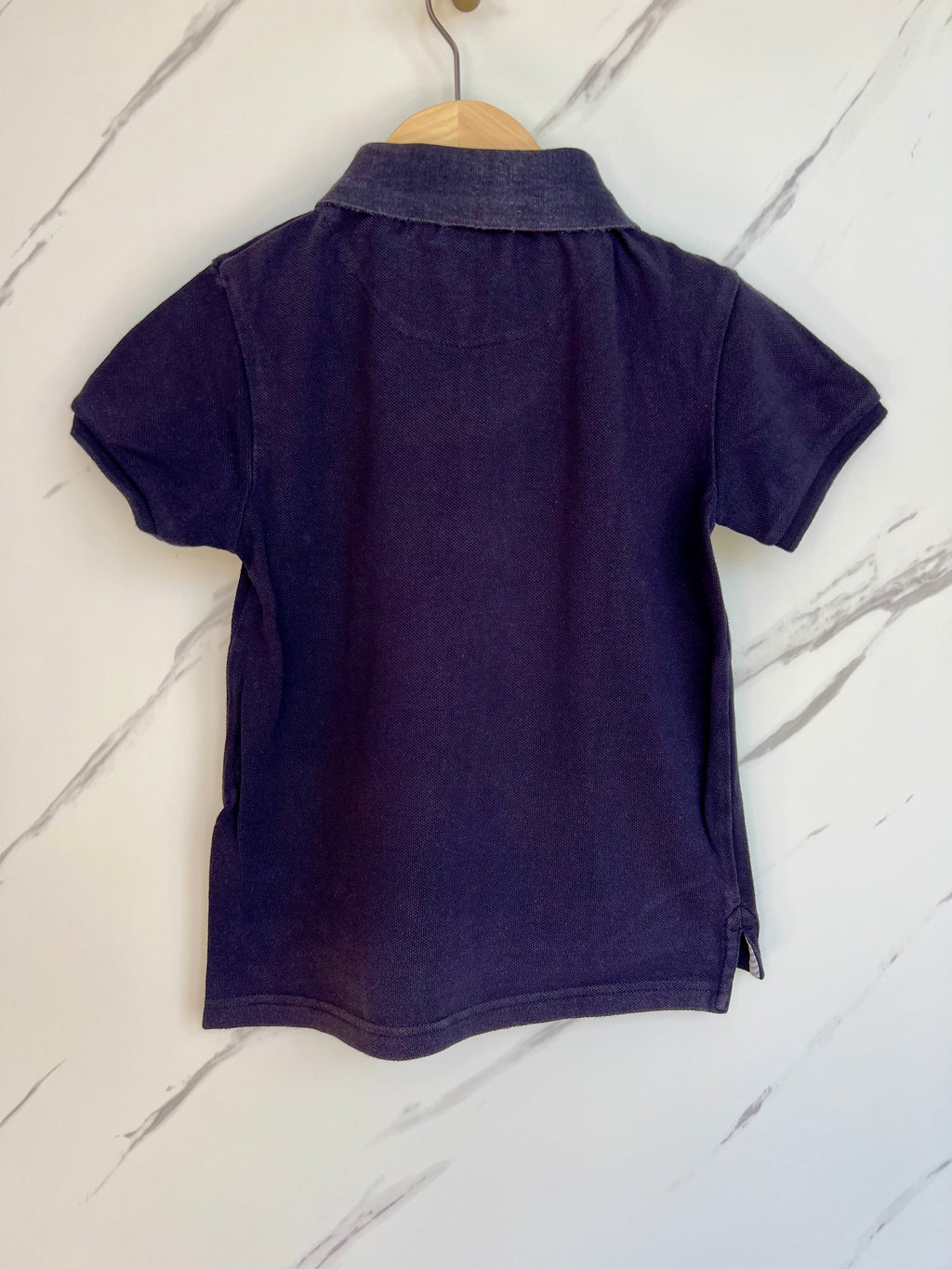 JoJo Maman Bebe Navy Polo Shirt Age 5-6 Years