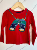 Joules Red Explorer Long-sleeved Top Age 3-4 Years