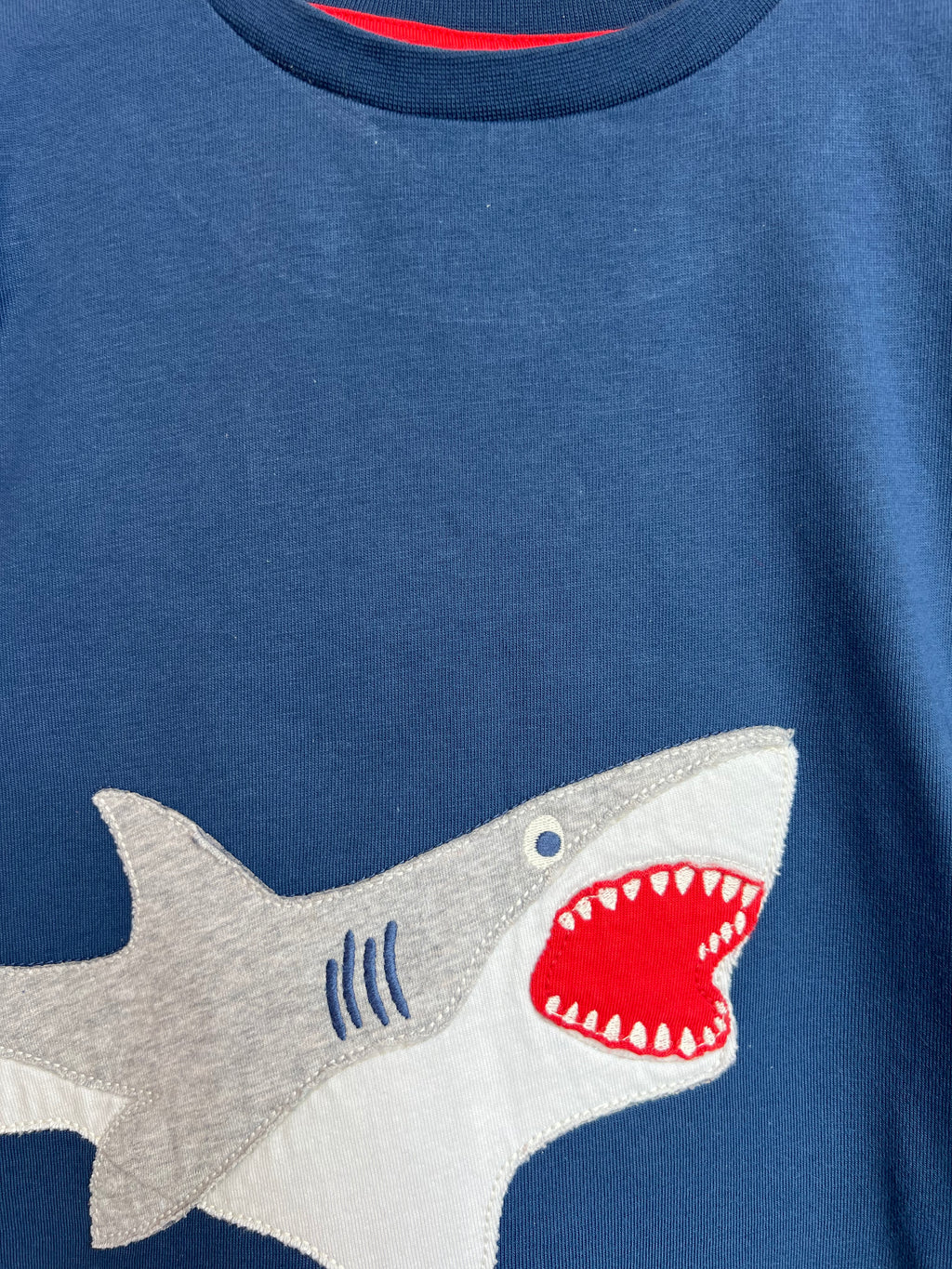 Kite Navy Shark T-Shirt Age 4 Years