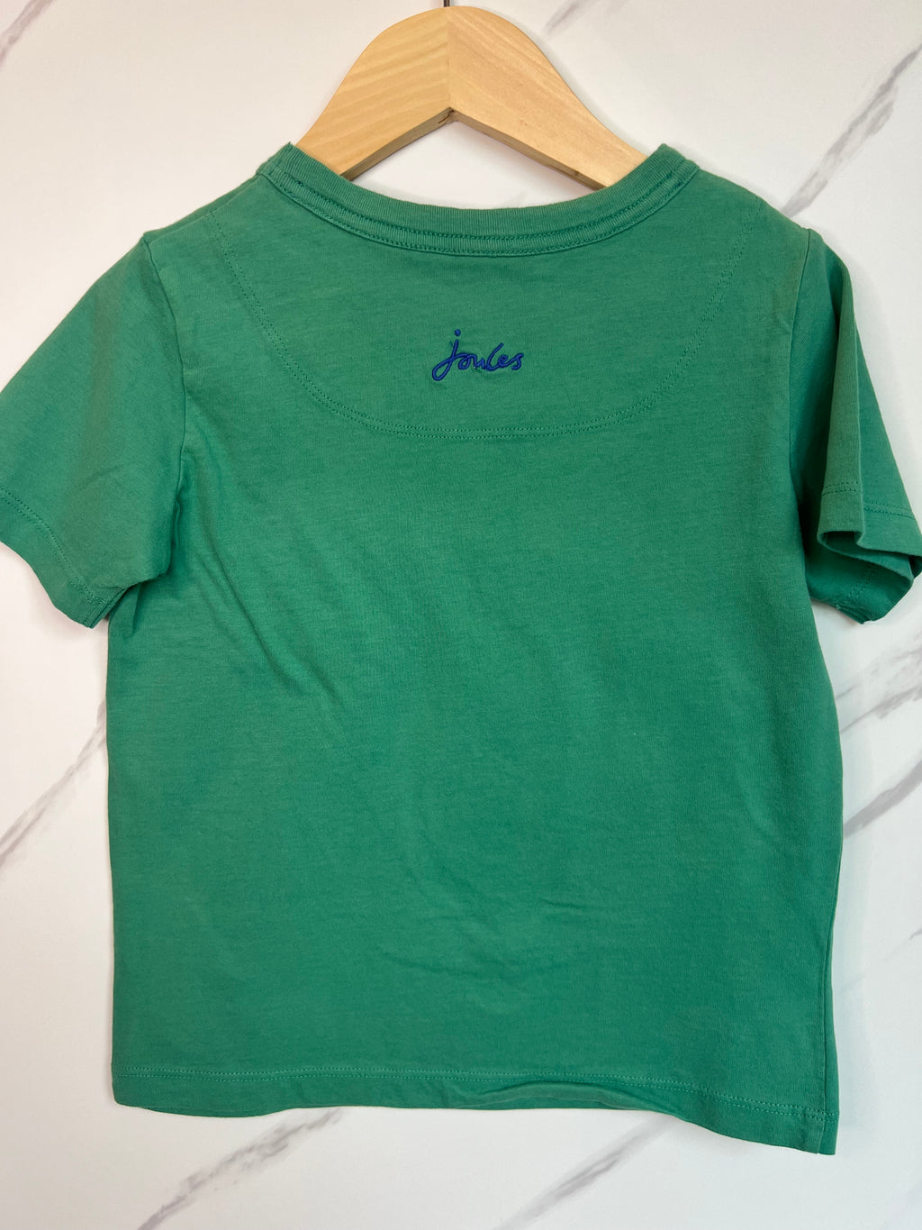 Joules Green "Chimpion" T-Shirt Age 6 Years