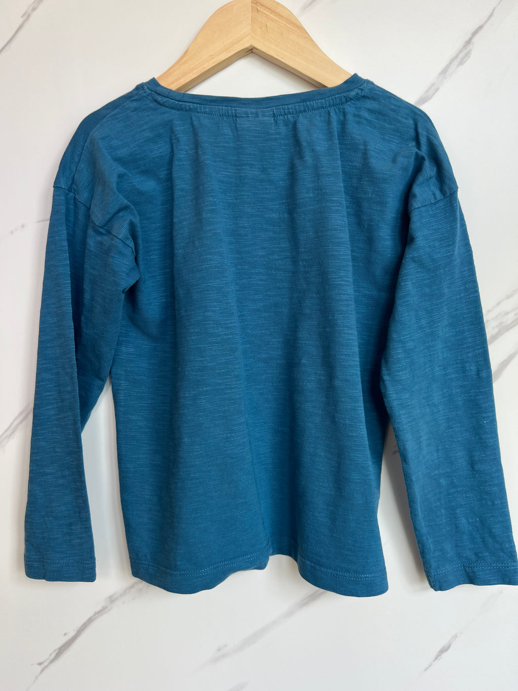 Frugi Floral Heart Long-Sleeved Top Age 6-7 Years
