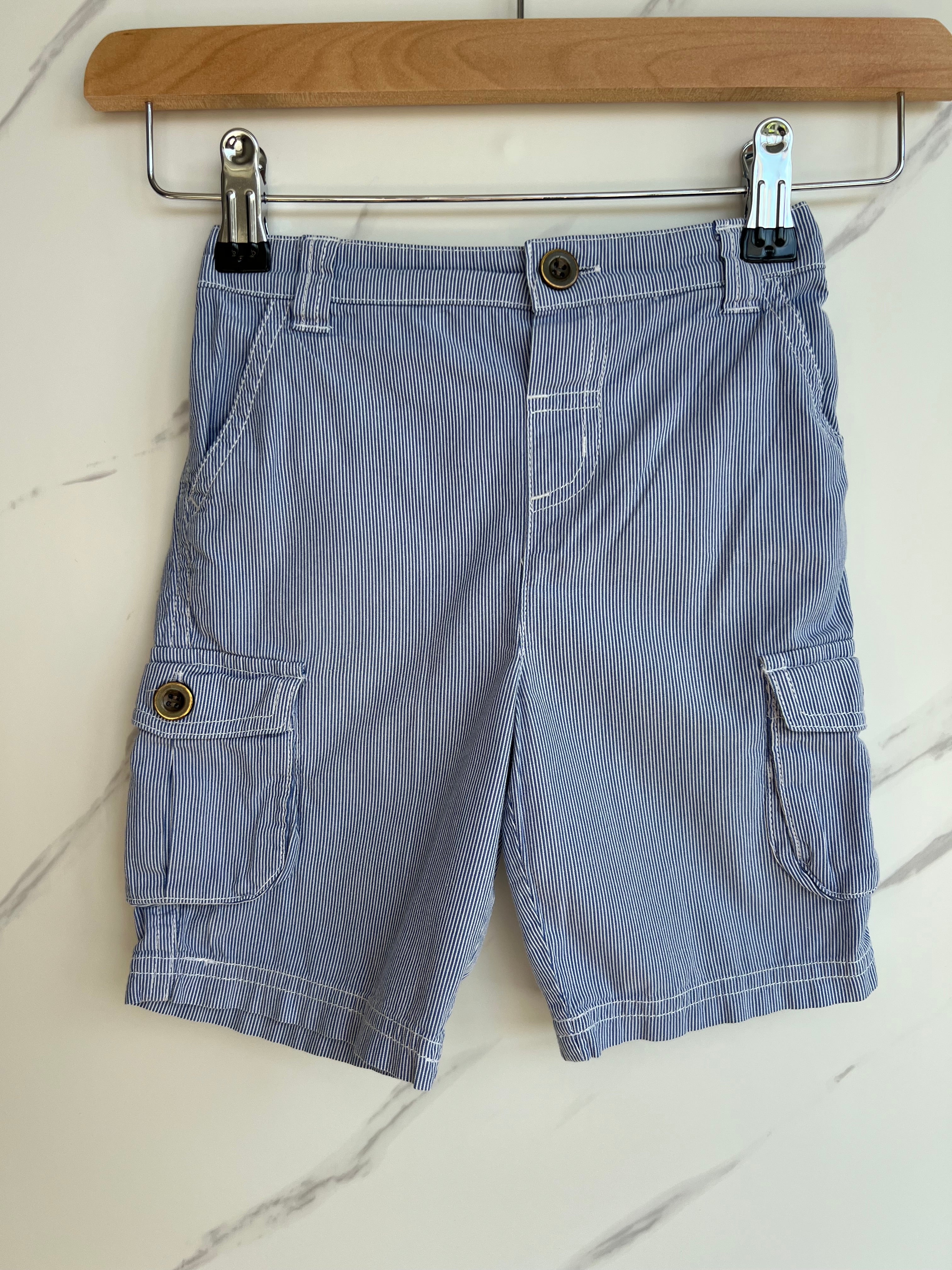 JoJo Maman Bebe Blue Shorts Age 4-5 Years