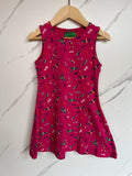 Mountain Warehouse Pink Tropical Birds Dress Age 3-4 Years