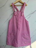 Mint Velvet Pink Dungaree Dress Age 12 Years