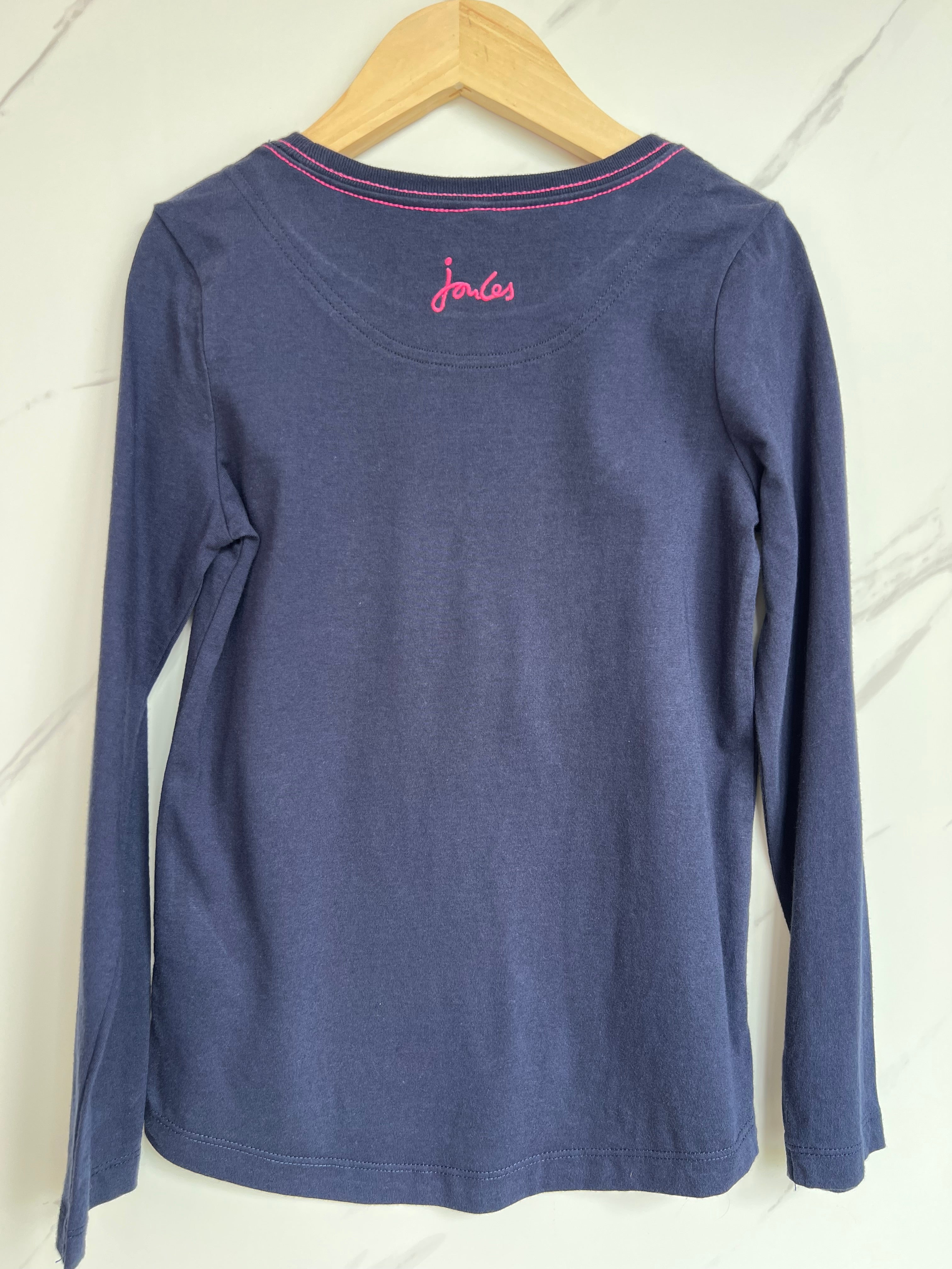 Joules Boogie Dog Long-Sleeved Top Age 7-8 Years