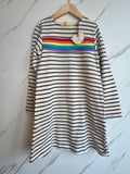 Little Bird Striped Dress Age 8-9 Years