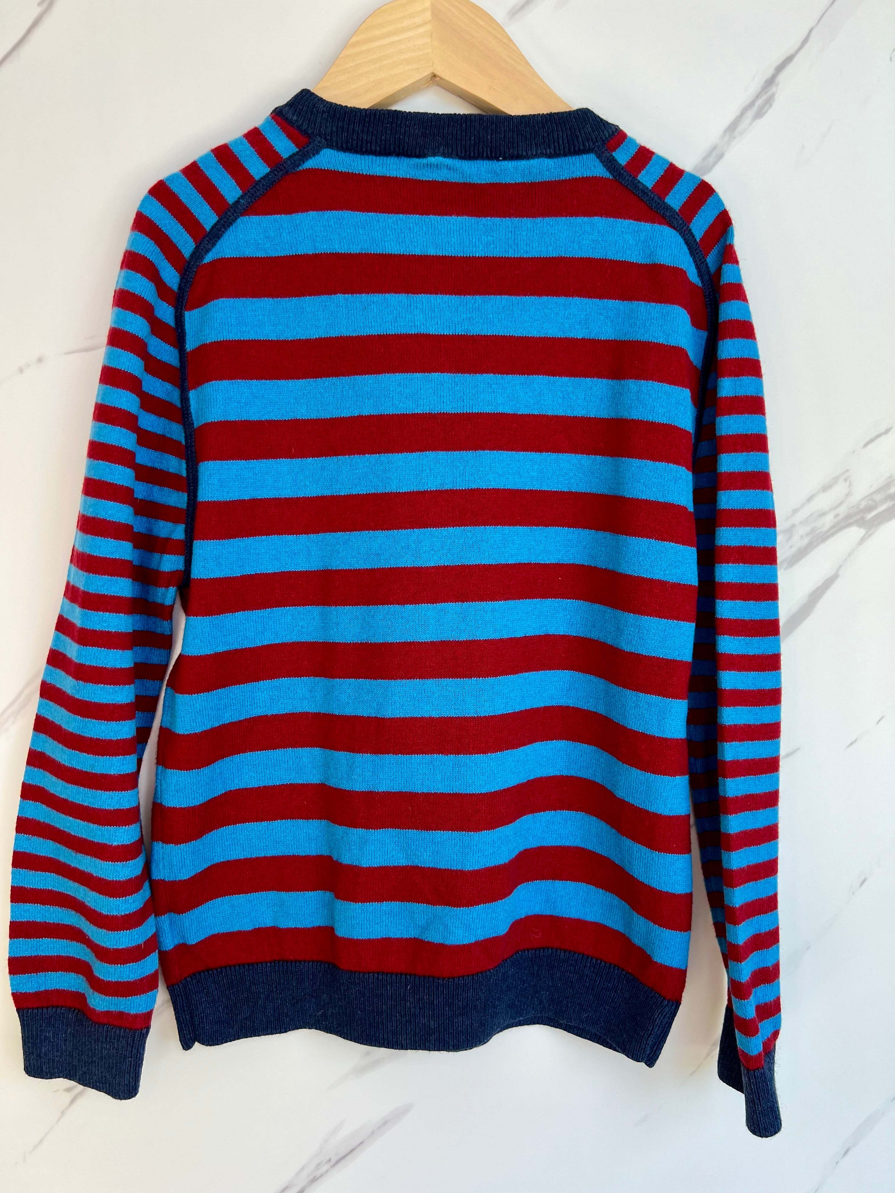 John Lewis Lightweight Striped Jumper Age 6-7 Years