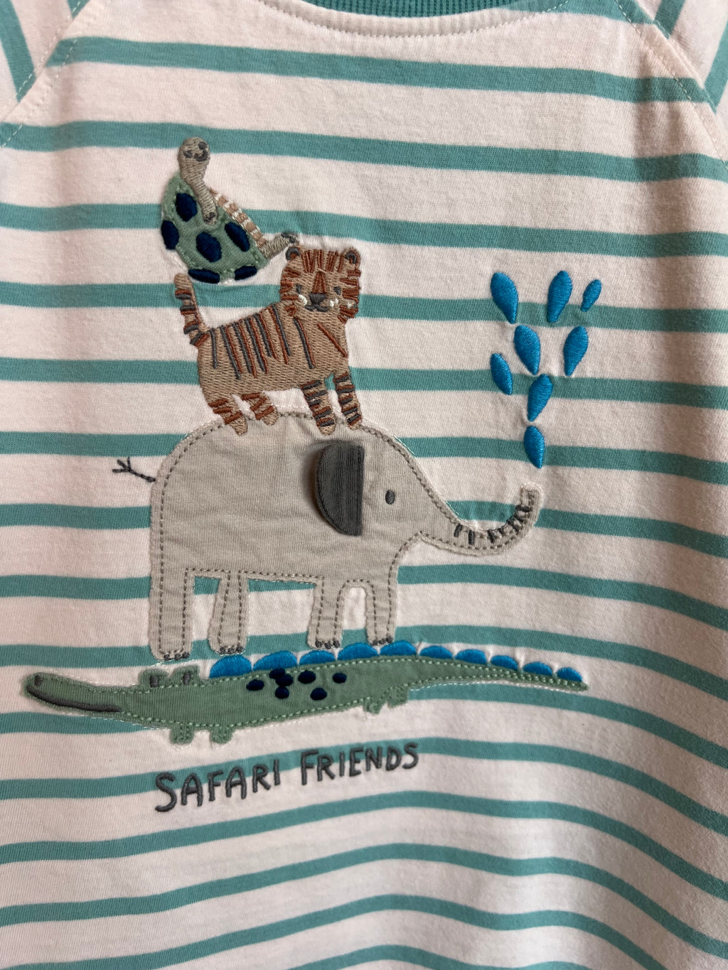 John Lewis Safari Friends T-Shirt Age 3-4 Years