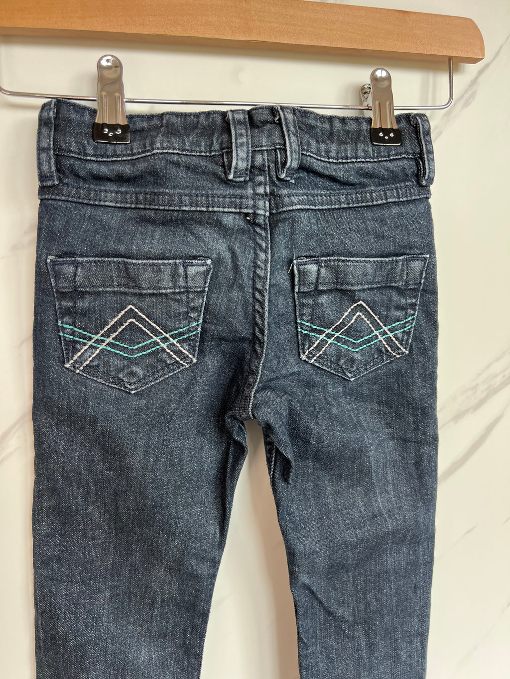 Frugi Jeans with Arrow Pocket Design Age 3-4 Years