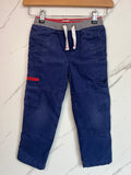 Boden Navy Lined Pocket Trousers Age 5 Years