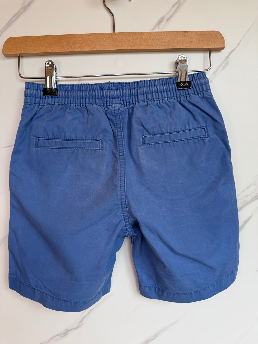 FatFace Mid-Blue Cotton Shorts Age 8-9 Years