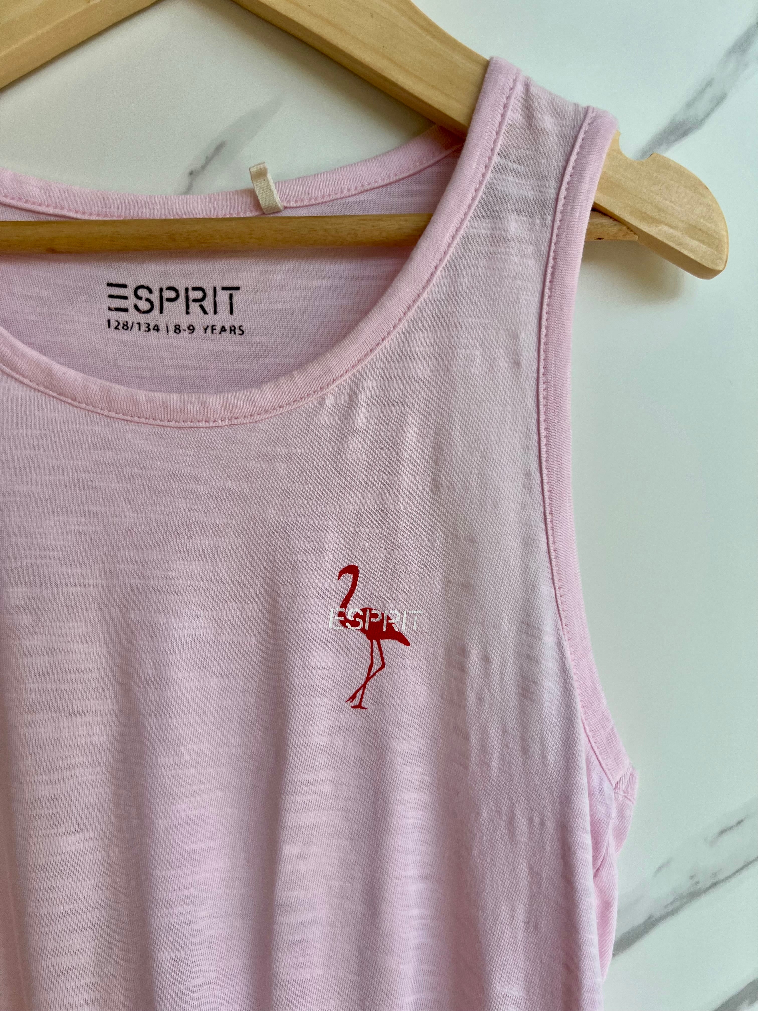 Esprit Pink Jersey Dress Age 8-9 Years