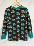 Maxomorra Lorries Long Sleeved Top Age 5-6 Years