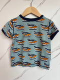 Maxomorra Blue Seaplane T-Shirt Age 3-4 Years*
