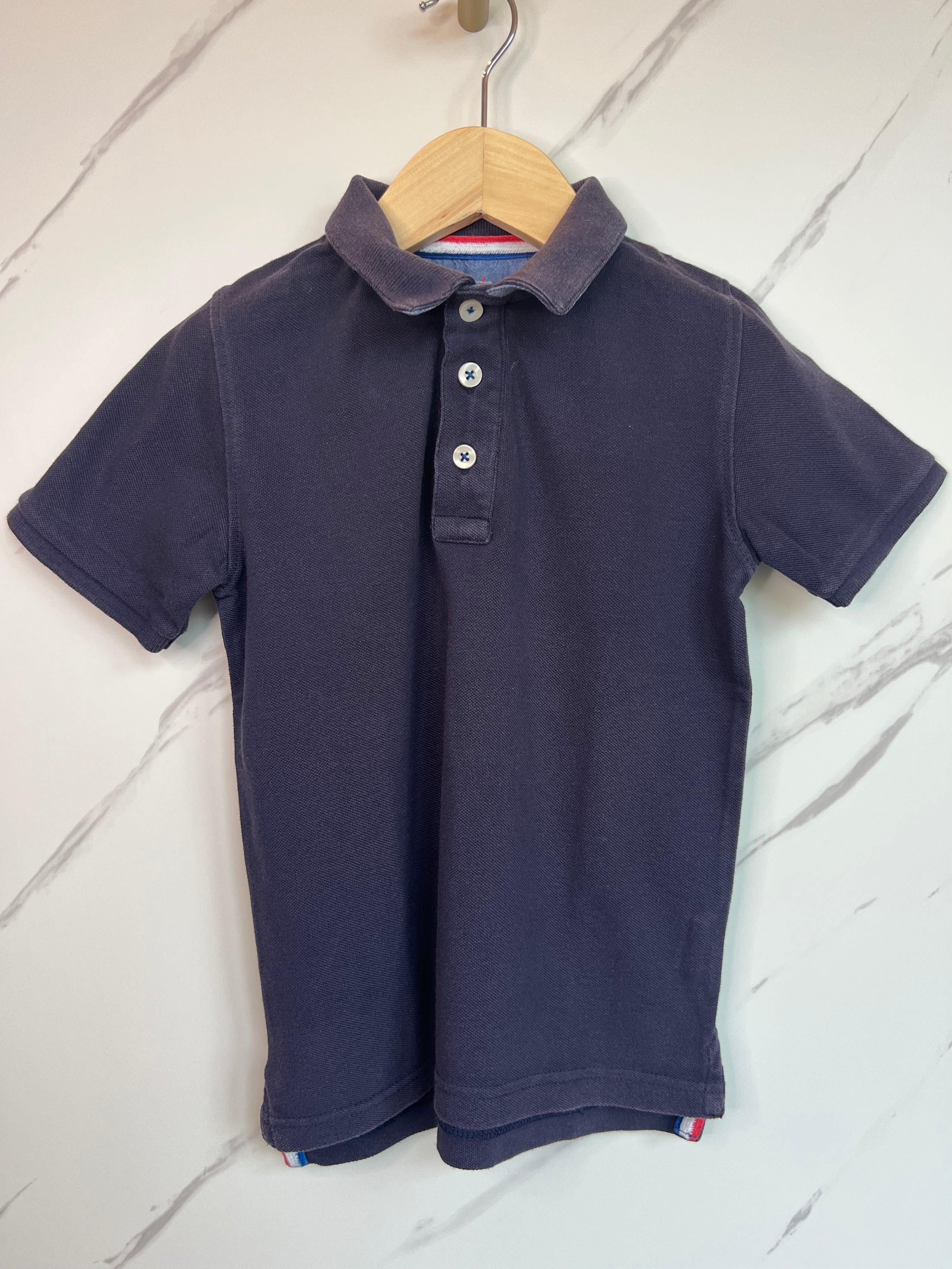 Boden Navy Polo Shirt Age 4-5 Years