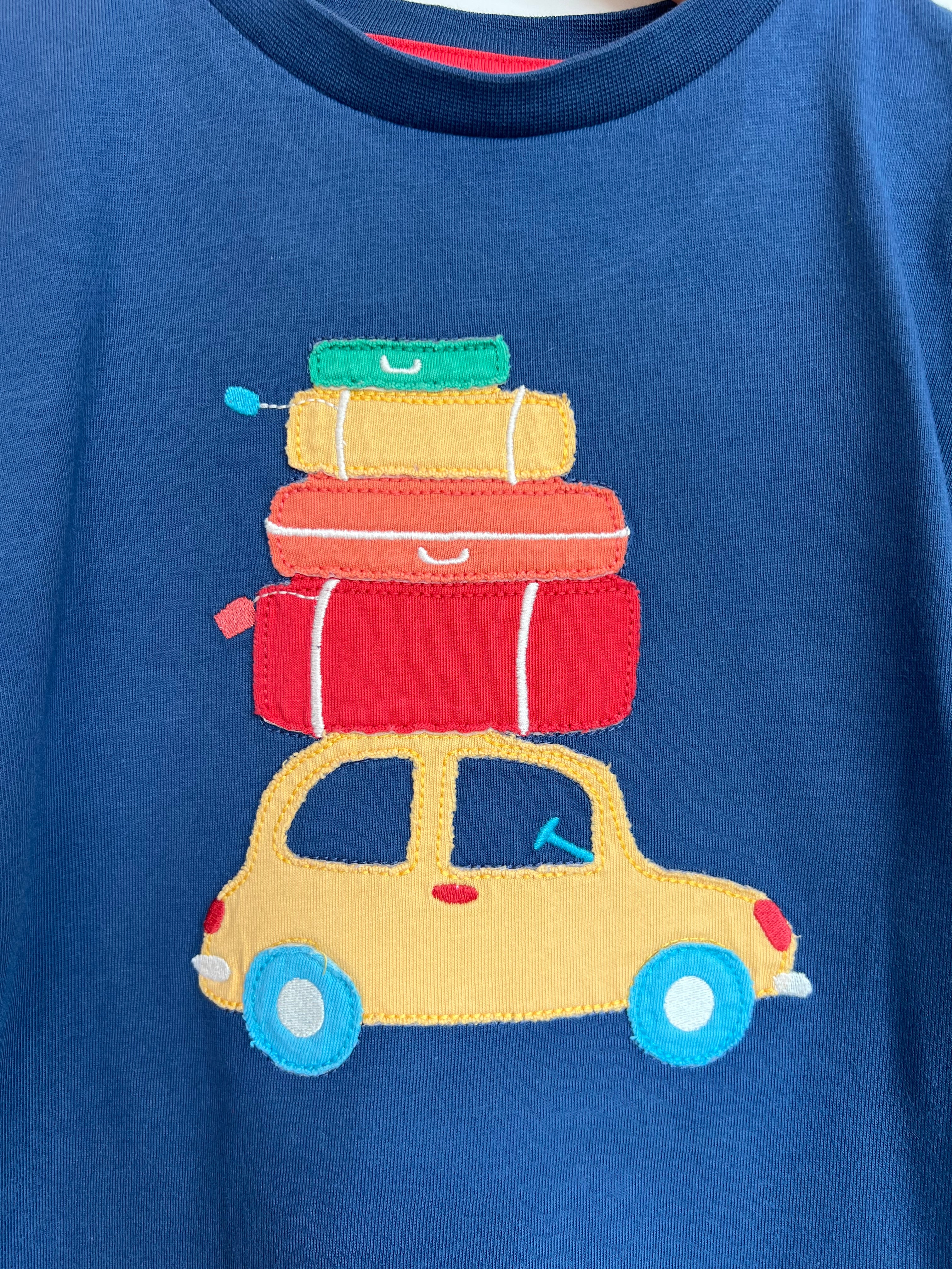 Kite Navy Road Trip T-Shirt Age 4 Years