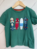 John Lewis Green Skateboards T-Shirt Age 8 Years