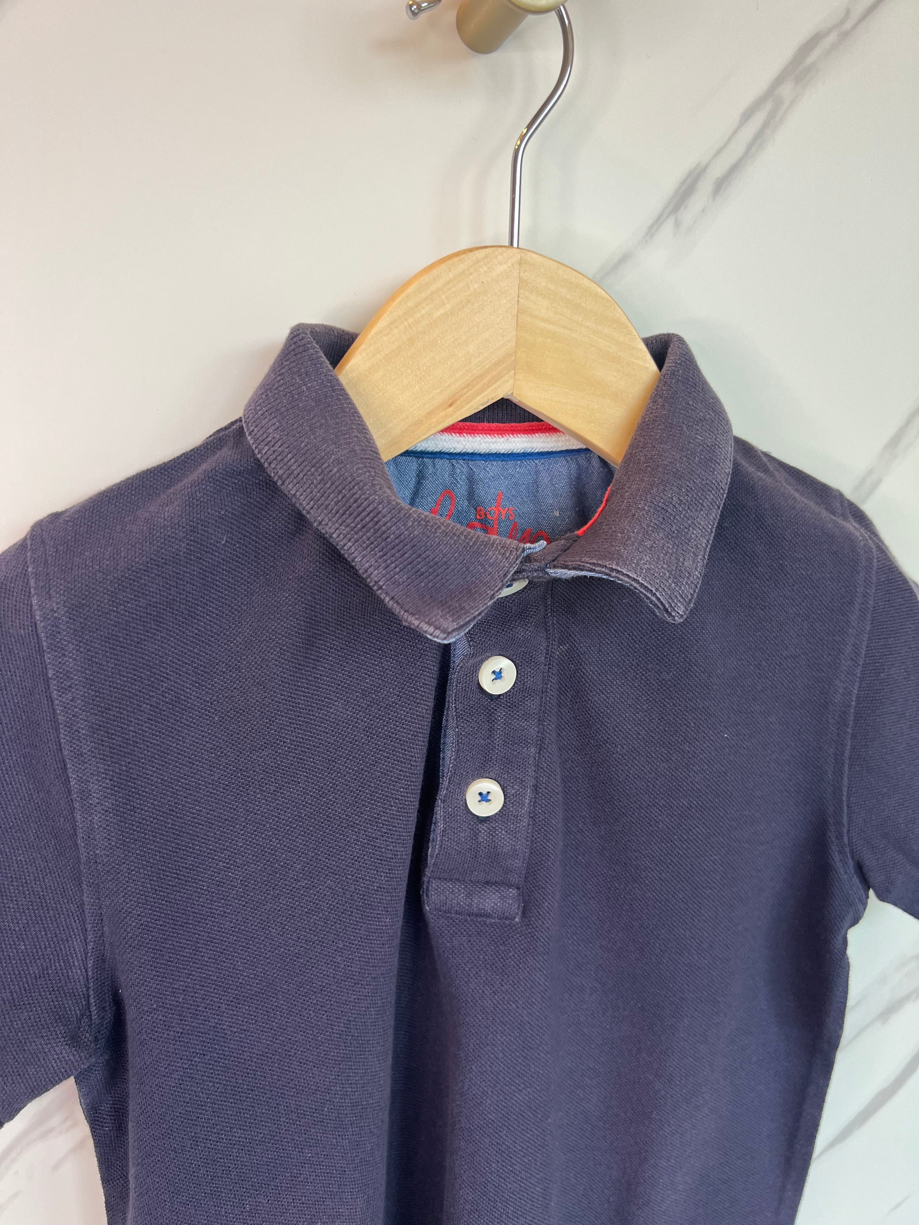 Boden Navy Polo Shirt Age 4-5 Years