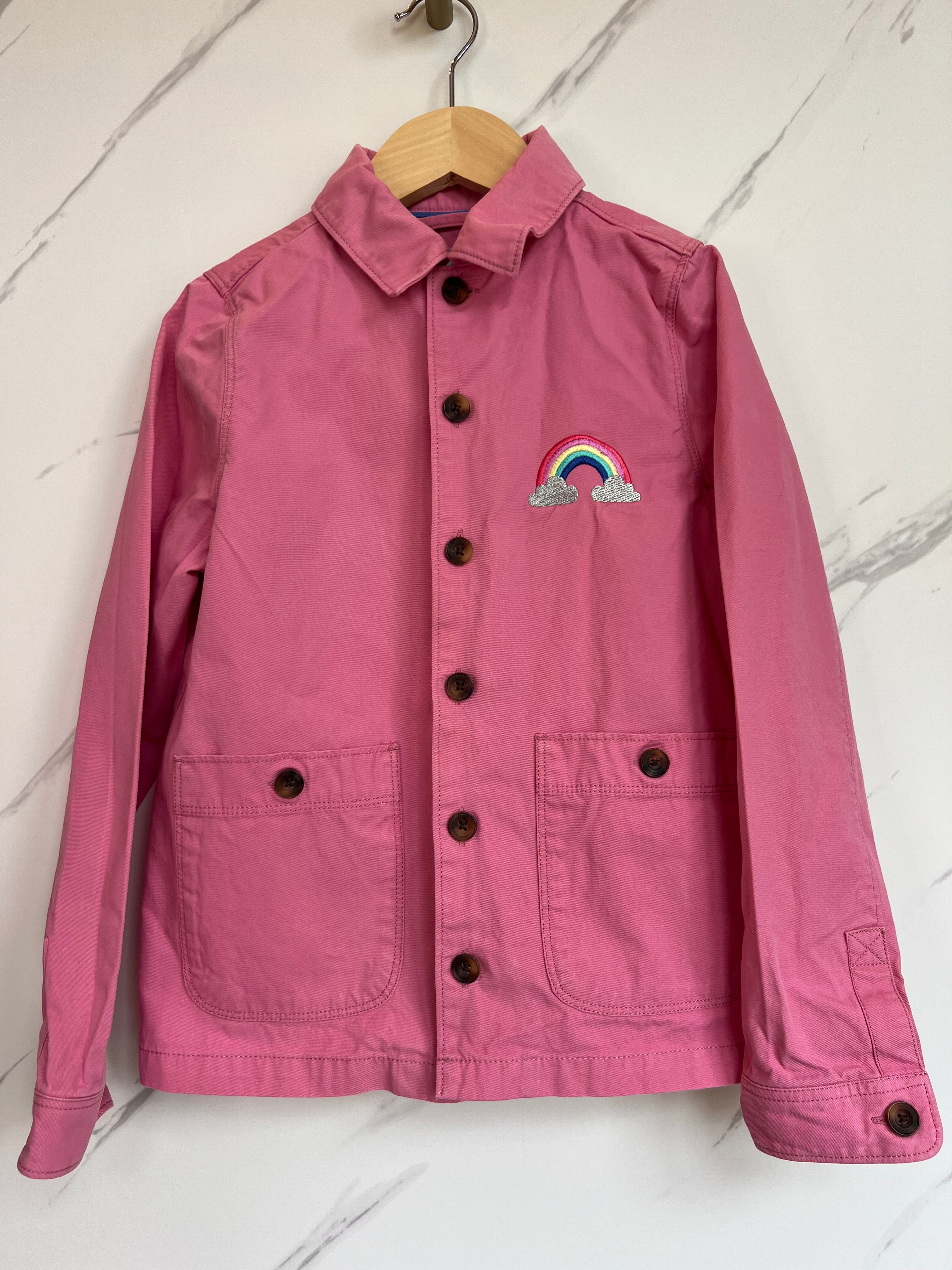 Joules Pink Summer Jacket Age 7-8 Years