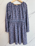 Fatface Purple Floral Dress Age 7-8 Years