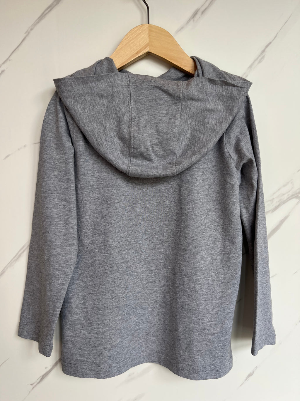 Frugi Grey Motorbike Hooded Top Age 5-6 Years
