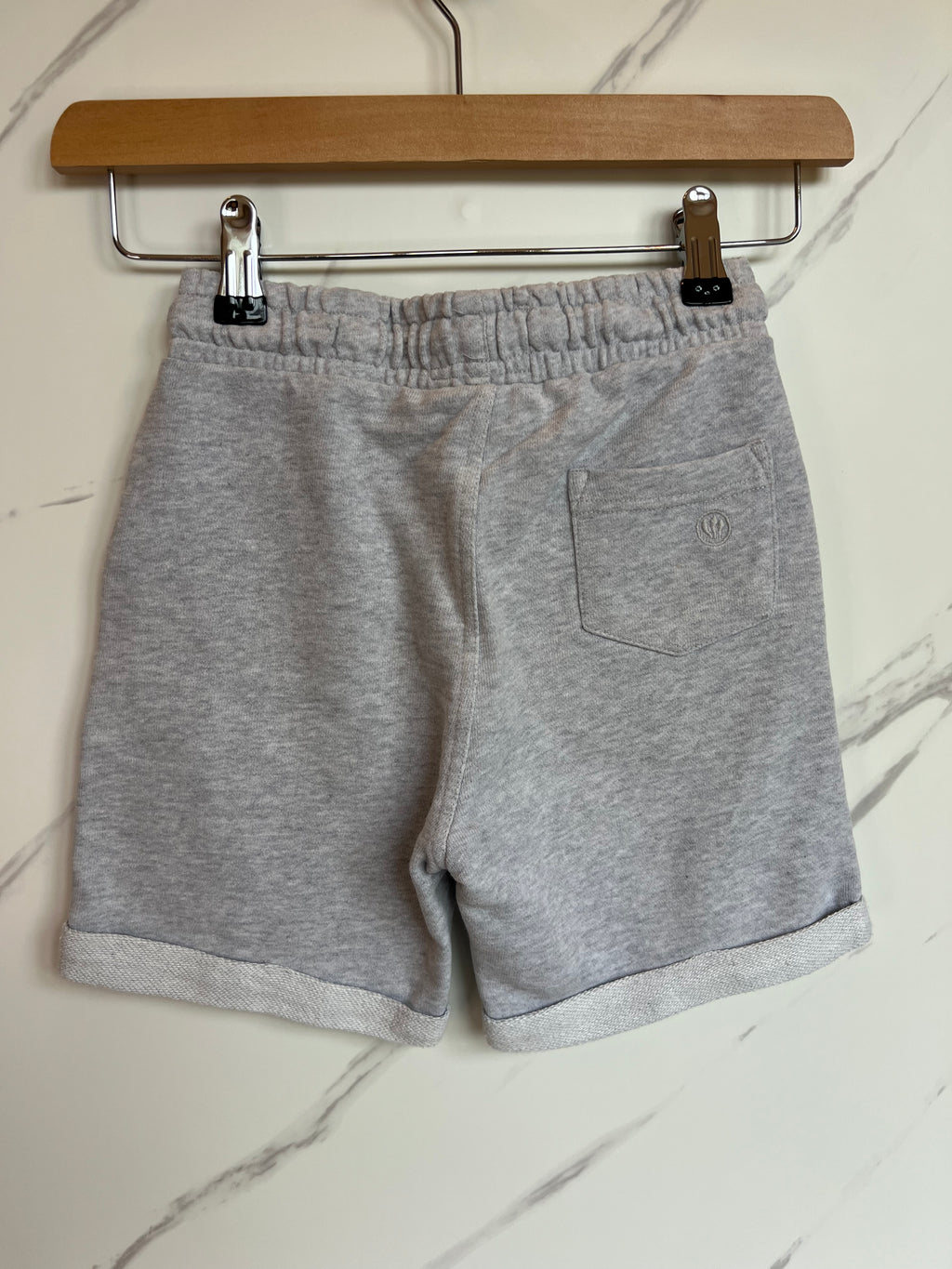 Fatface Grey Jersey Shorts Age 6-7 Years