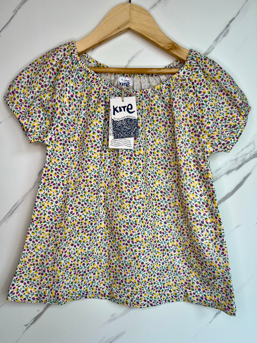 Kite Ditsy Summer Top Age 5 Years