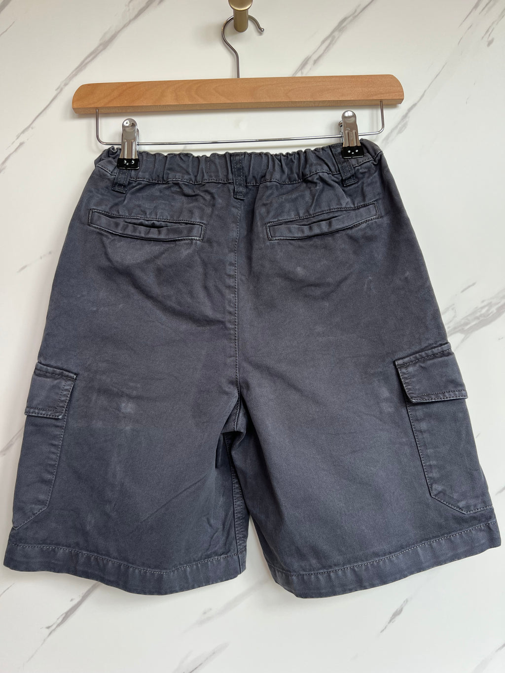 John Lewis Navy Cargo Shorts Age 11 Years