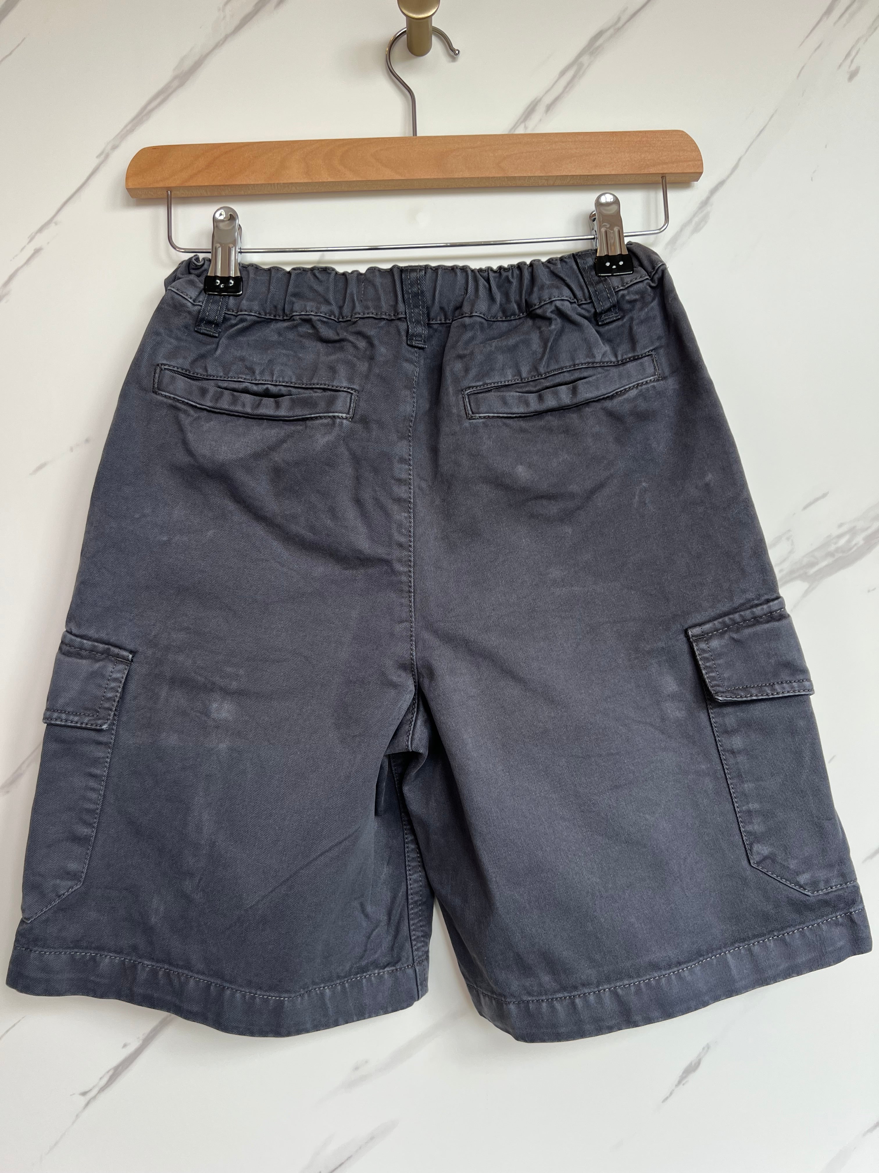 John Lewis Navy Cargo Shorts Age 11 Years