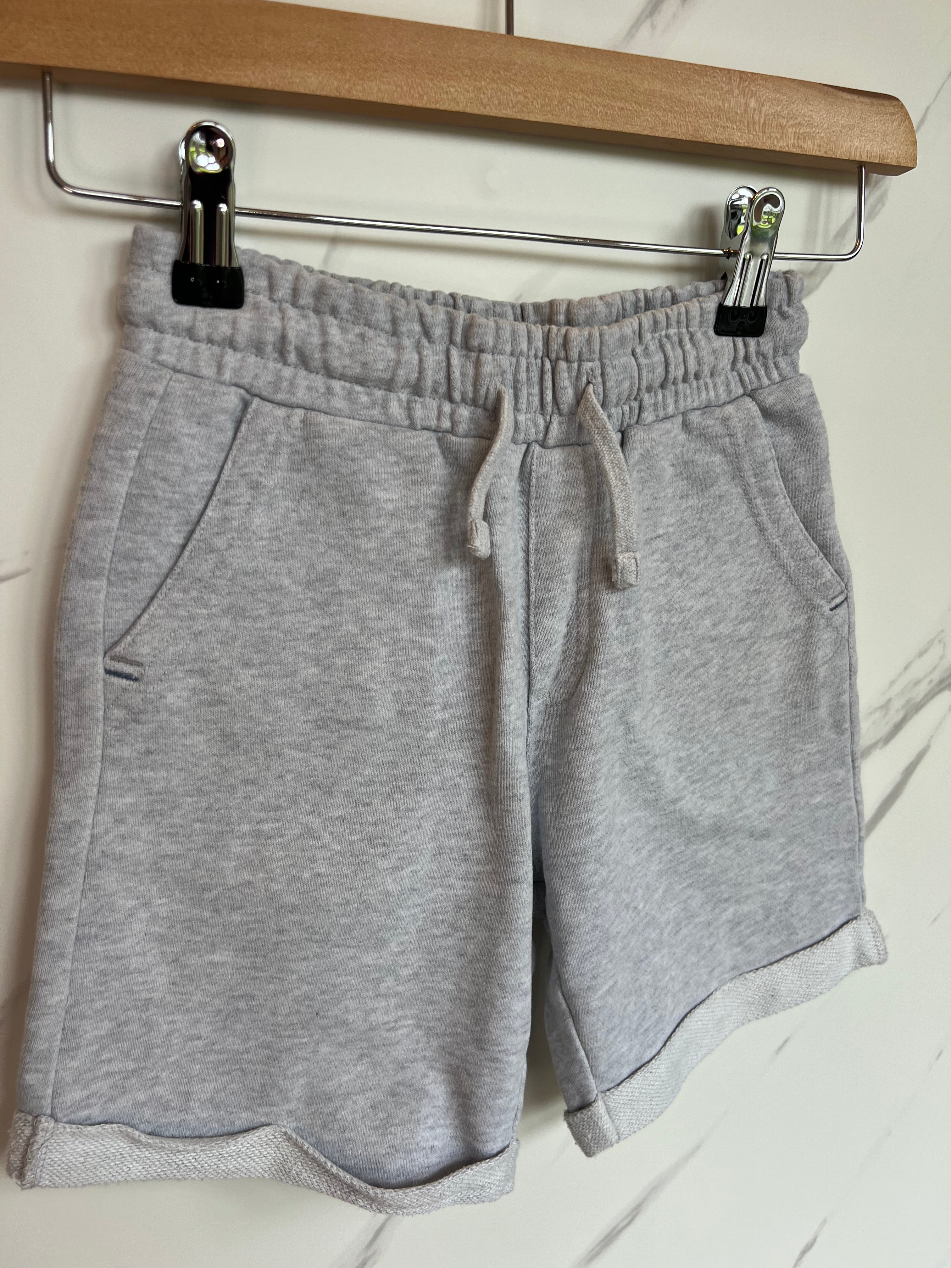 Fatface Grey Jersey Shorts Age 6-7 Years