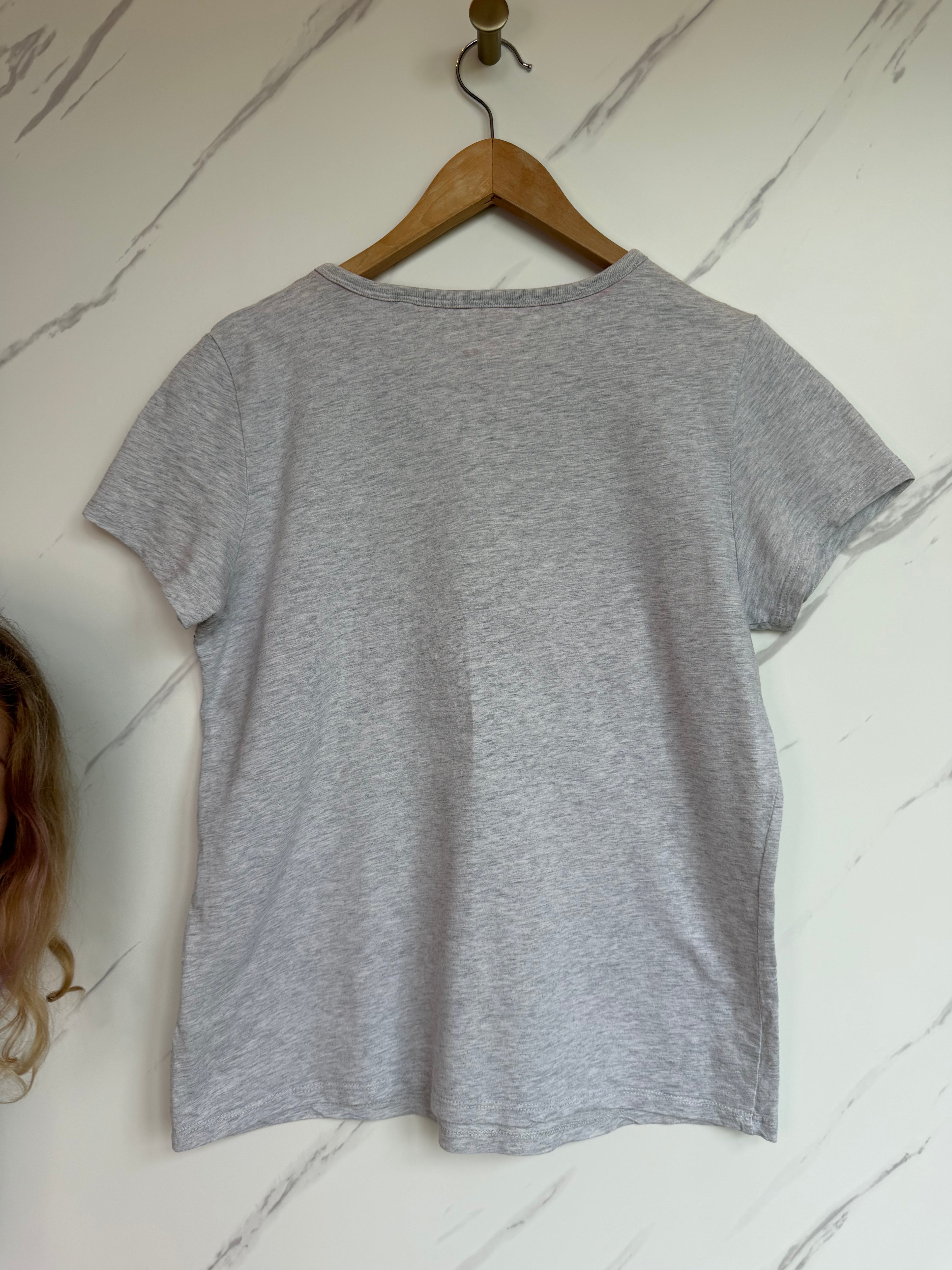 Boden Grey Star Sequin T-Shirt Age 13-14 Years