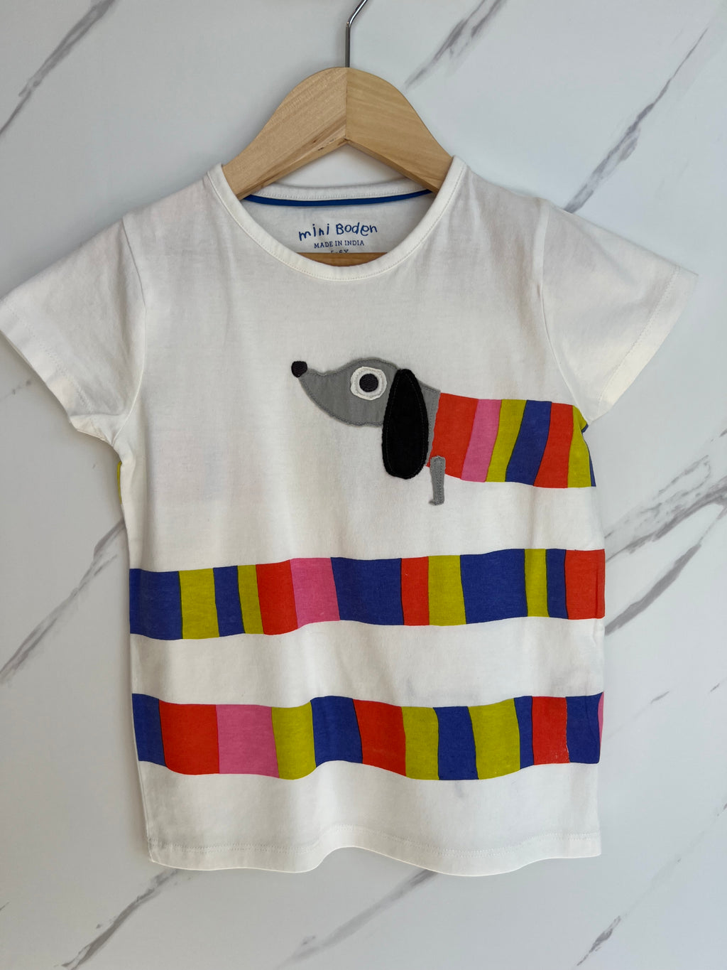 Boden Sausage Dog T-shirt Age 5-6 Years