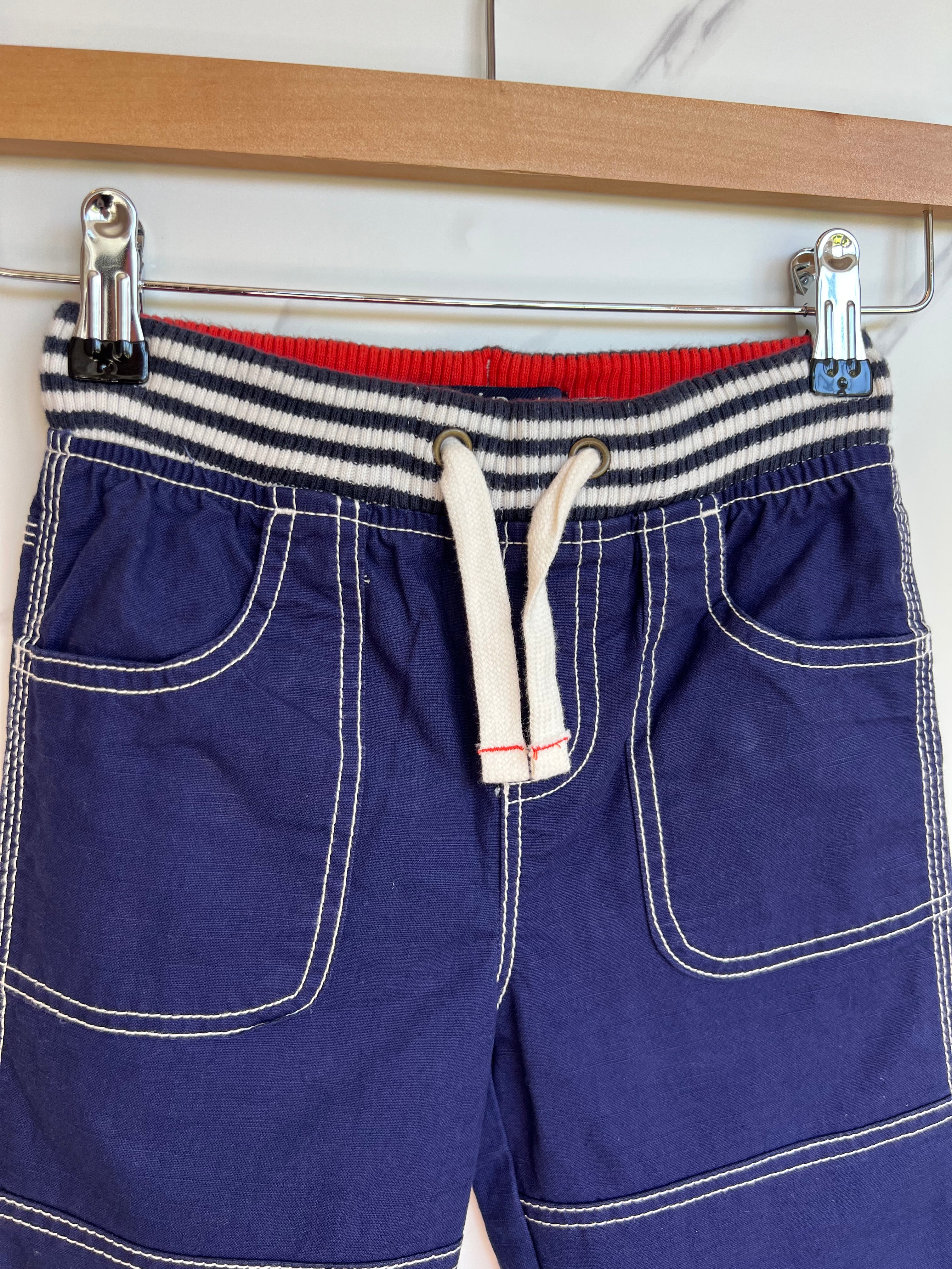 Boden Navy Cargo Trousers Age 5-6 Years
