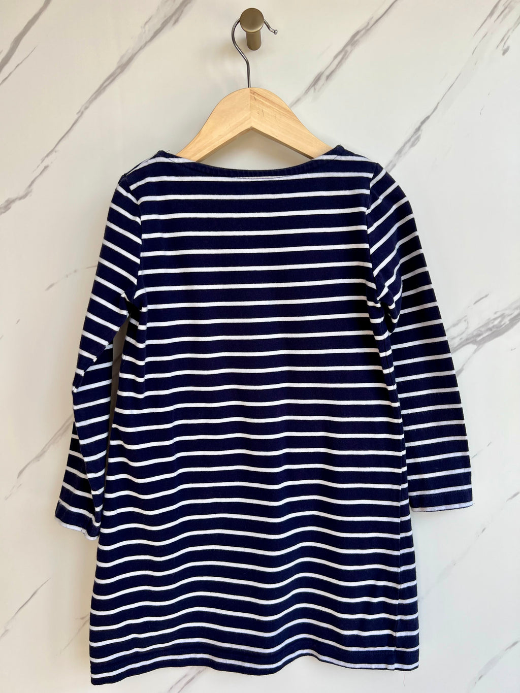 Mountain Warehouse Navy & White Jersey Dress Age 5-6 Years