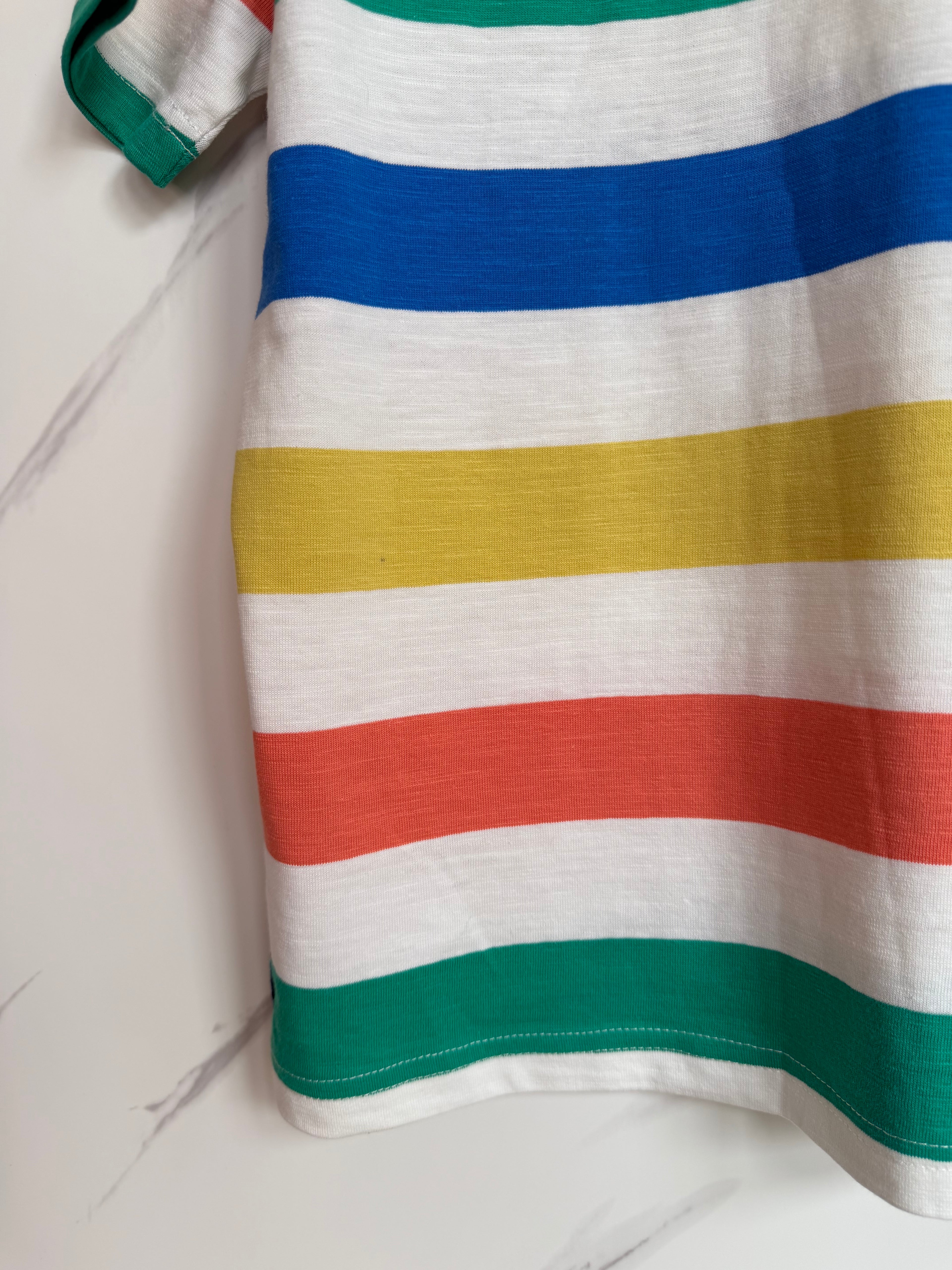 Joules Coloured Striped T-Shirt Age 8 Years
