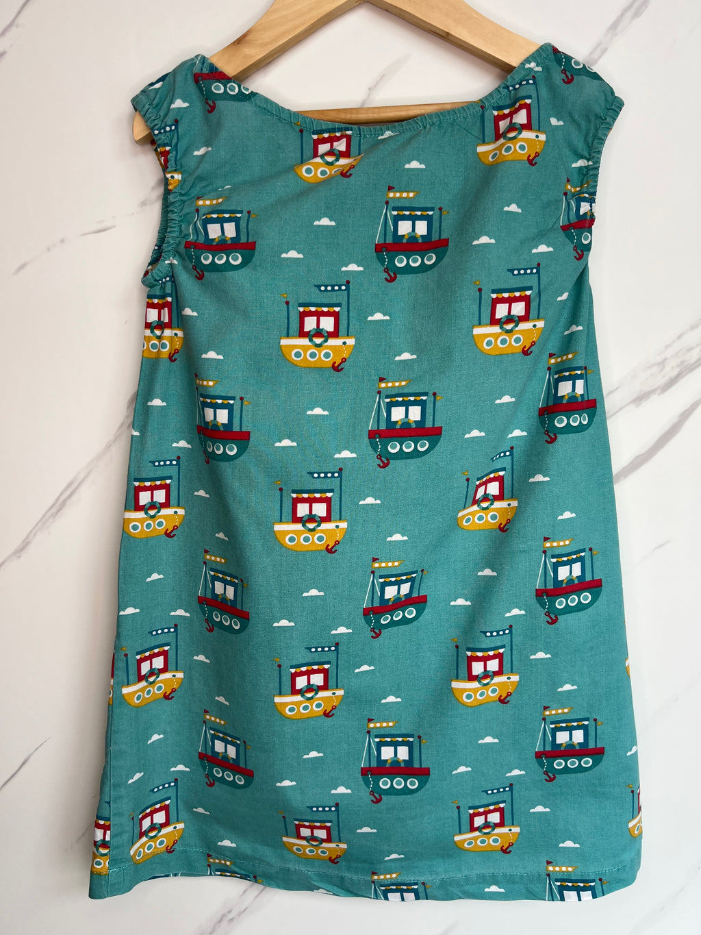 Little Green Radicals Submarine Sundress Age 5-6 Years