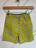 Boden Yellow Giraffe Design Shorts Age 6 Years