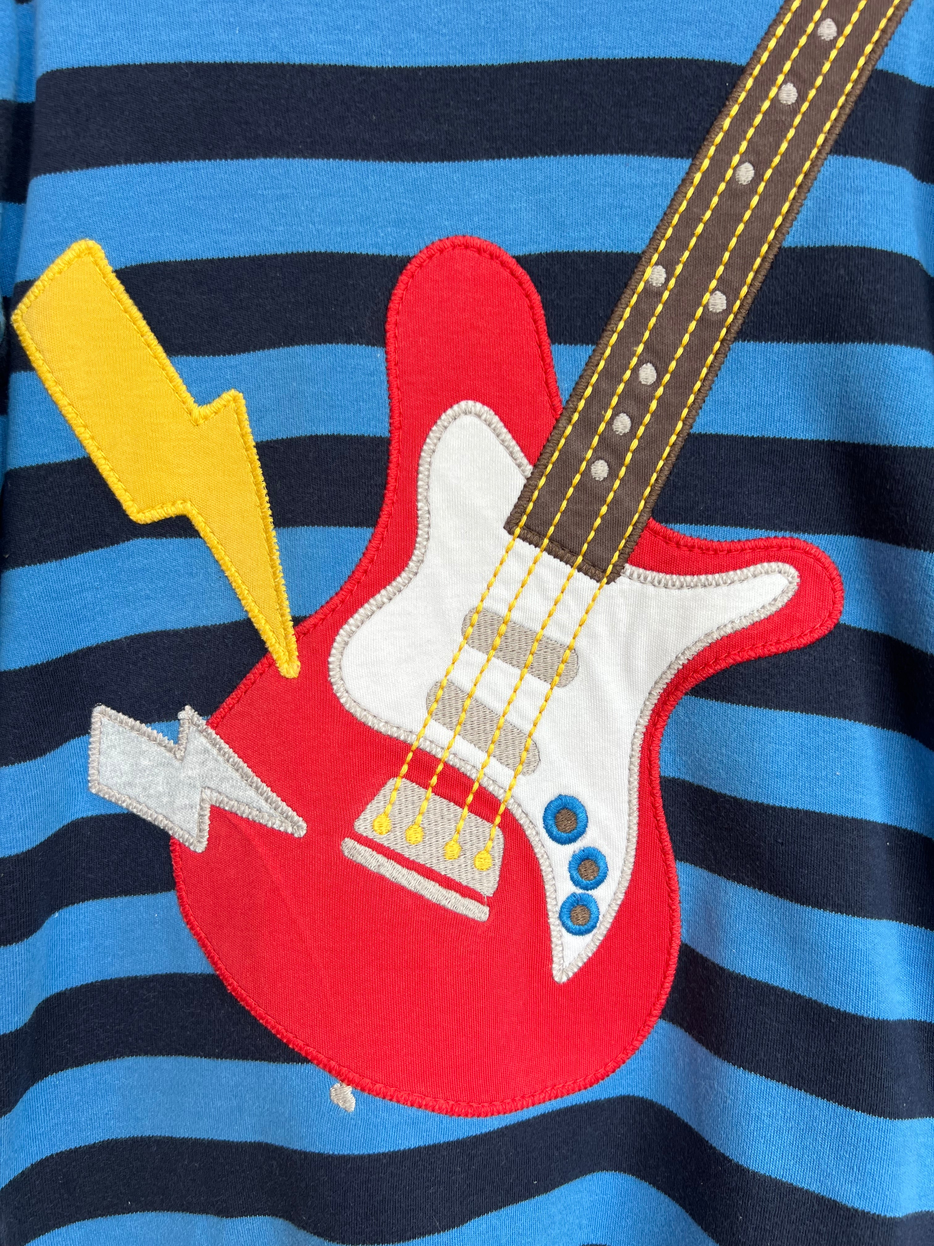 Frugi Electric Guitar Long-Sleeved Top Age 5-6 Years