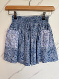 Fatface Blue Turtles & Coral Skirt Age 6-7 Years