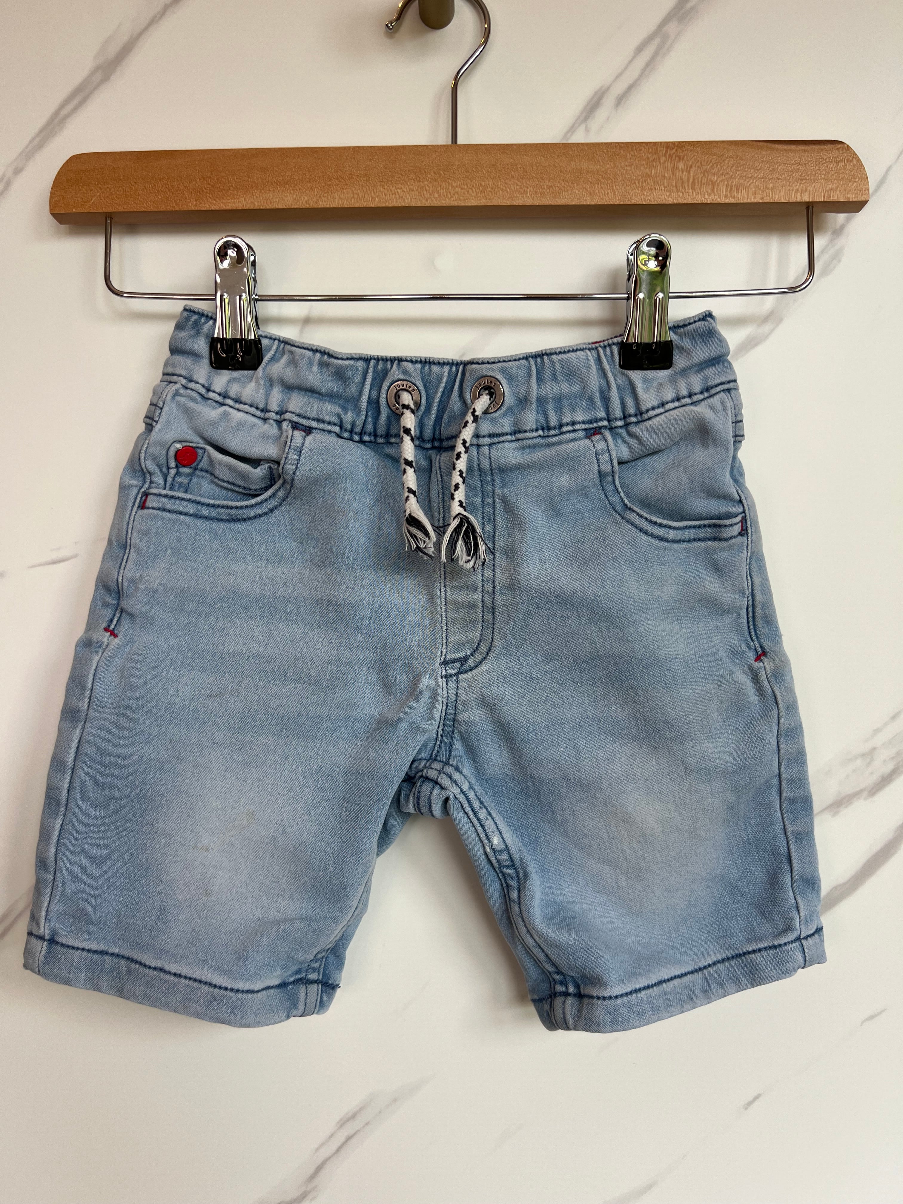 Joules Light Denim Shorts Age 5 Years