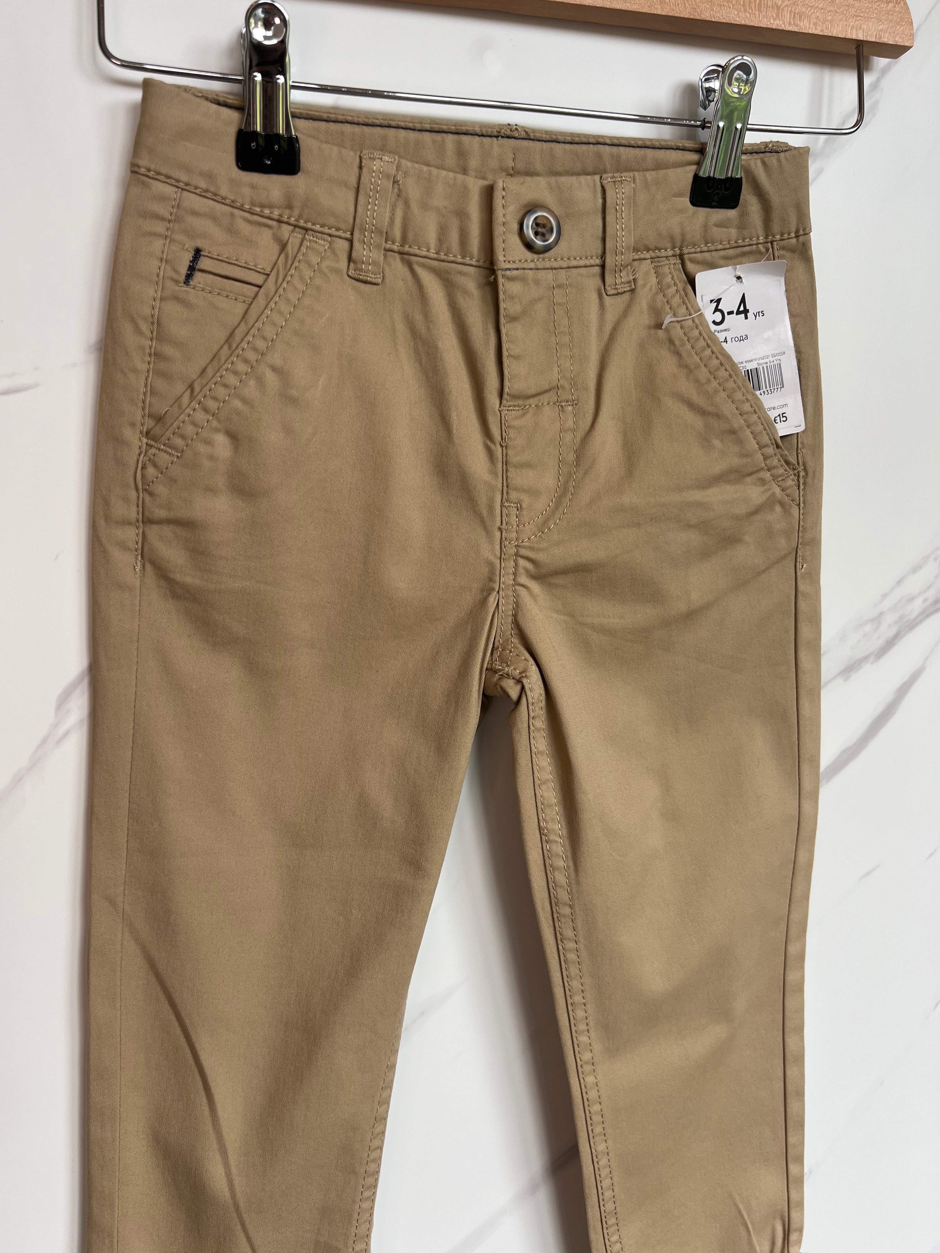 Mothercare Stone Coloured Chinos Age 4 Years