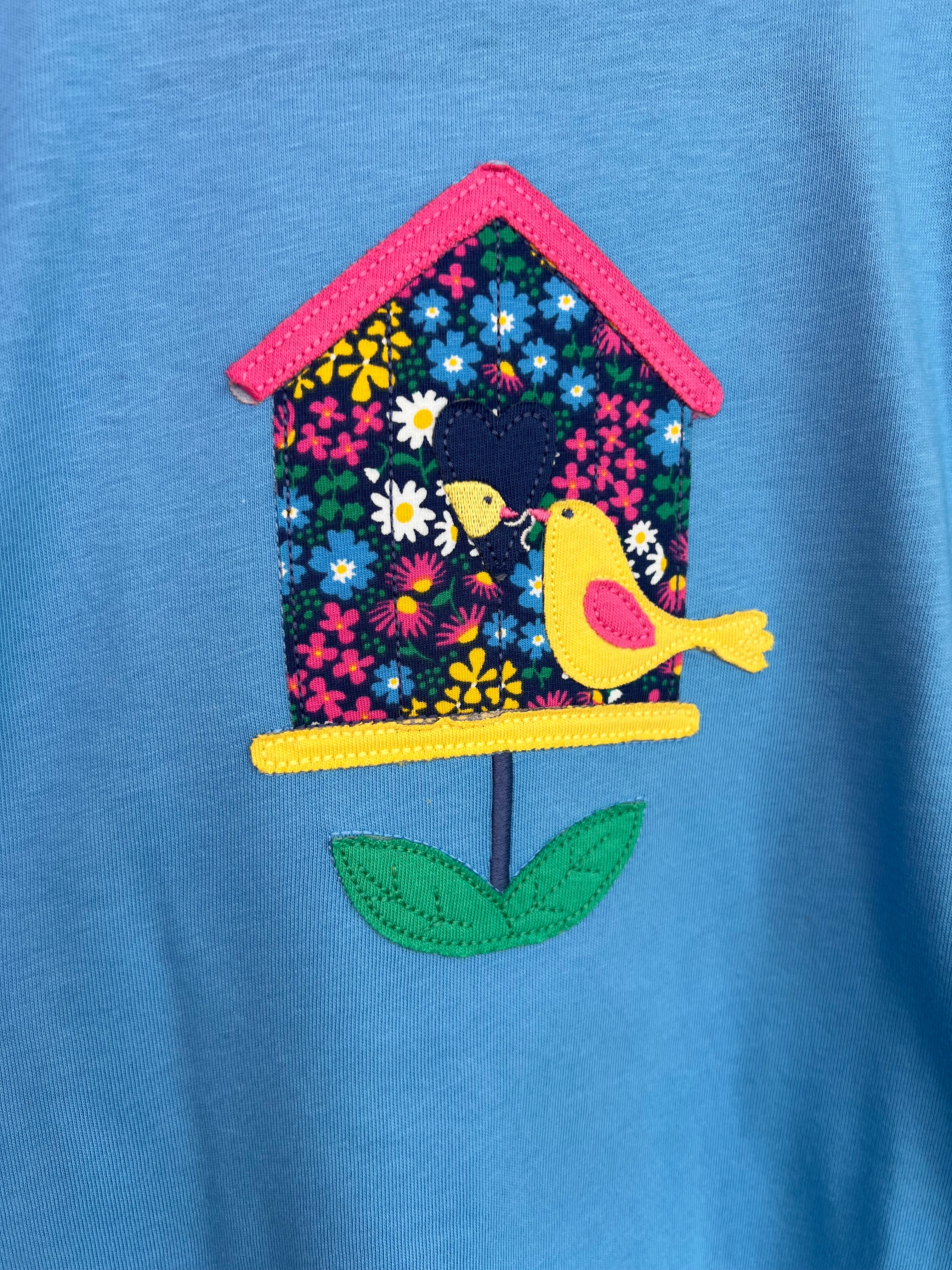 Kite Blue Bird House T-Shirt Age 5 Years