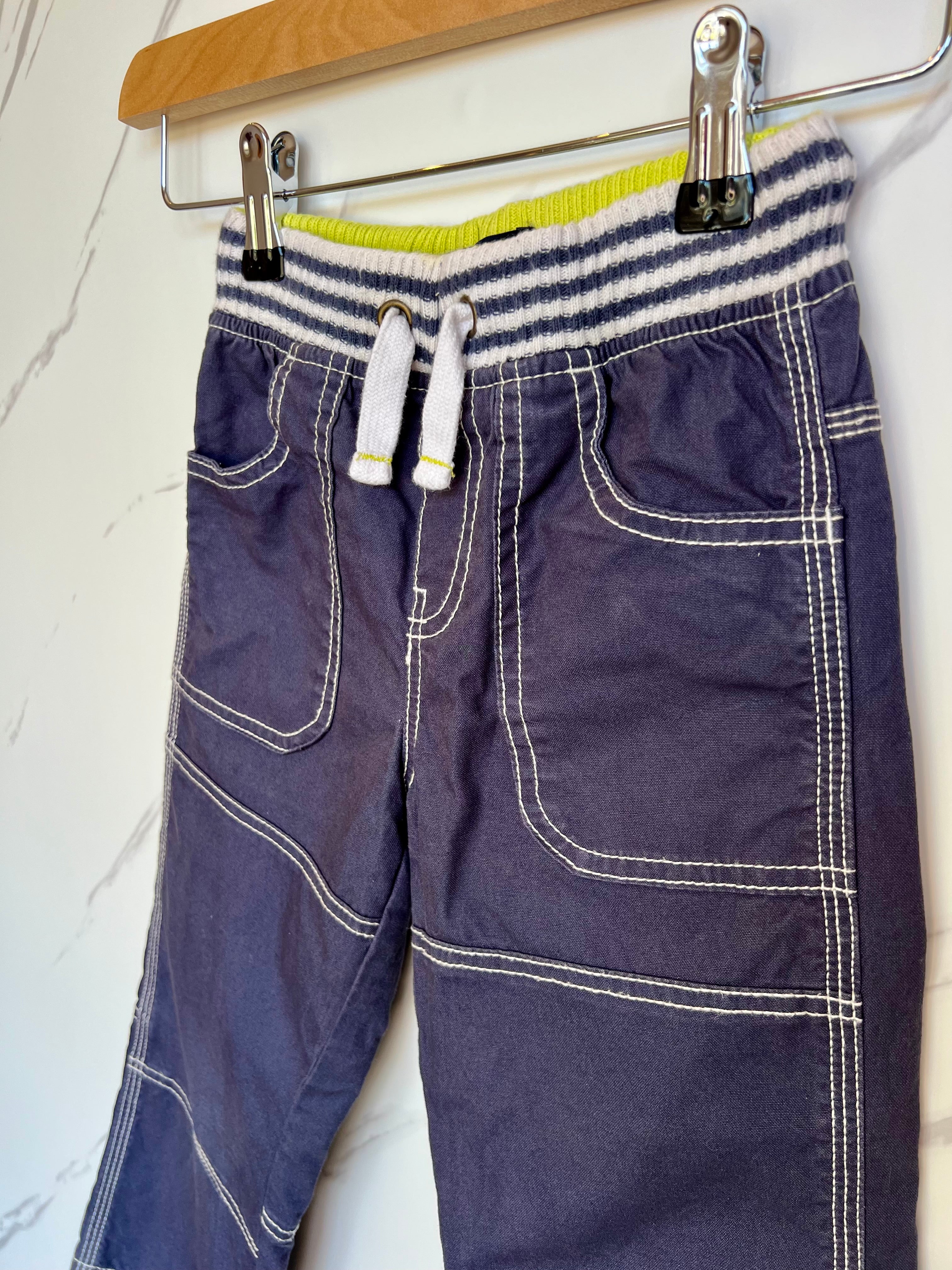 Boden Navy Cargo Trousers Age 5-6 Years