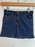 M&S Denim Skirt Age 5-6 Years